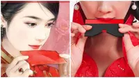 Kembangkan Budaya China Kuno, Desainer Ini Buat Lipstik Unik Berbentuk Kartu (sumber: Odditycentral)