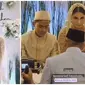 Potret Pernikahan Pratama Arhan dan Azizah Salsha. (Sumber: Instagram/asnawi_bhr/fenstimnas56)