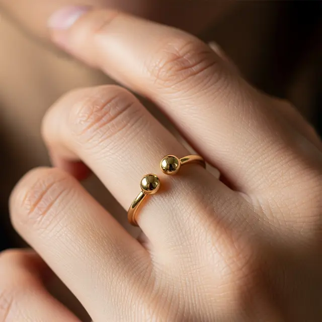 Cincin Emas Model Boba