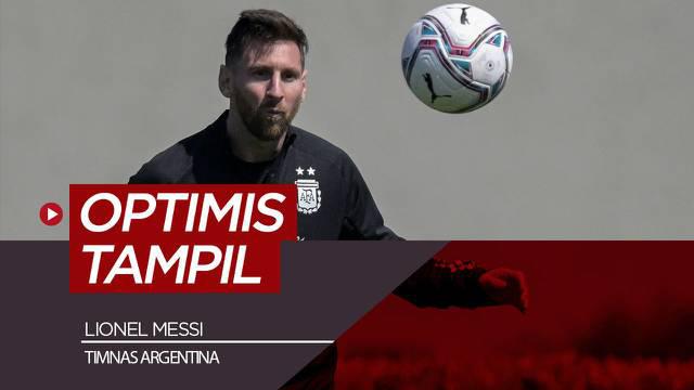 Berita video latihan Lionel Messi jelang Argentina Vs Paraguay di Kualifikasi Piala Dunia Qatar 2022