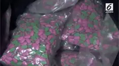 19 ribu ekstasi dengan berbagai warna di amankan tim gabungan Mabes Polri dan Polda Bali di Denpasar, Bali. rencana ekstasi tersebut akan diedarkan di kawasan Bali