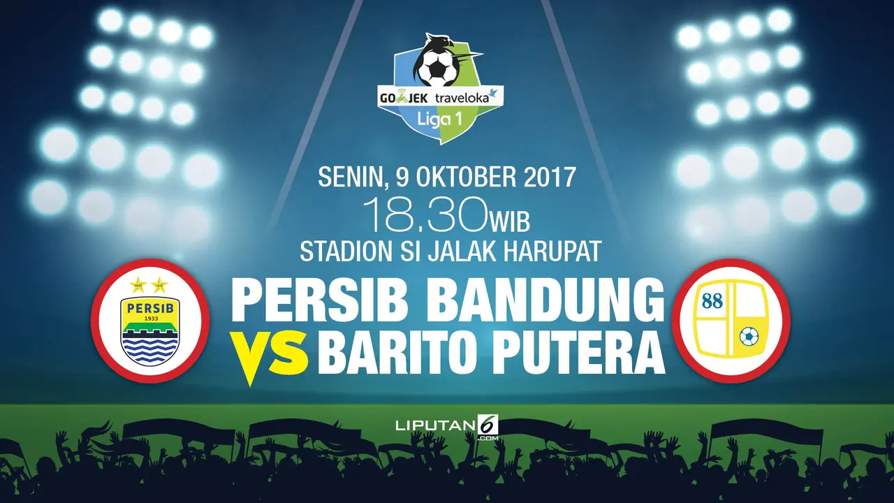 Prediksi PERSIB BANDUNG VS BARITO PUTERA
