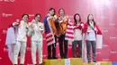 Gladies Lariesa Garina Haga dan Linar Betiliana berhasil meraih medali perunggu cabang olahraga loncat indah SEA Games 2025 di Suvarnabhumi Campus, Thailand, Jumat (19/12/2025). (dok. PB Akuatik)