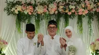 Miller Khan menjadi wali nikah Farali Khan dengan Muhammad Assyaqireen (Foto: Instagram miller_khan)