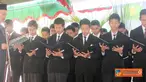 Citizen6, Semarang: Prosesi janji wisuda para lulusan SMPIT Nuris. (Pengirim: Muhamad Sugiharto)