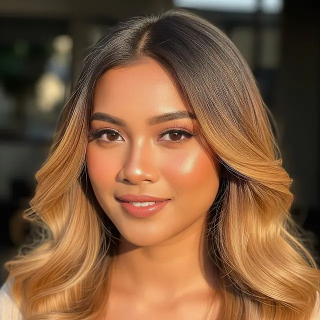 Model Rambut Pirang yang Cocok untuk Kulit Sawo Matang
