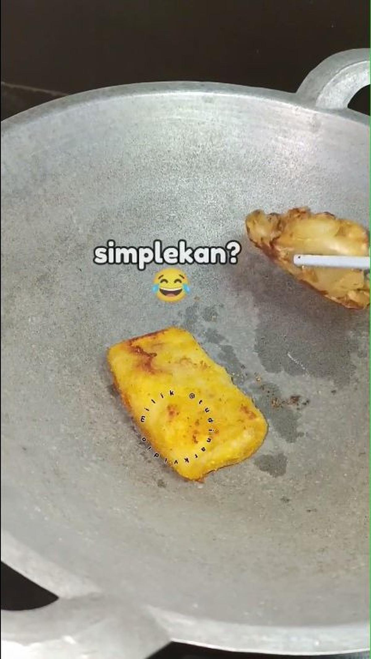 Gorengan Sudah Renyah Kembali