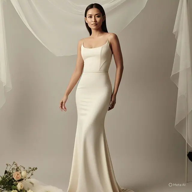 9 Ide Gaya Rambut Pengantin Berdasarkan Model Kerah Gaun Pernikahan