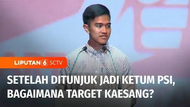 Kaesang Pangarep, Ketua Umum Partai Solidaritas Indonesia, PSI, menegaskan langkah awal kepemimpinannya fokus meraup suara di pemilu 2024. Terkait arah politik partai yang dipimpinnya, Kaesang mengaku masih harus mendengar suara para pengurus dan kad...