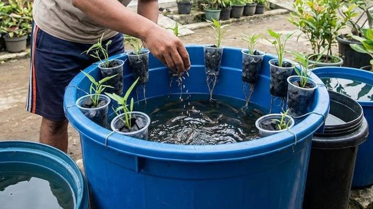 Cara Membuat Kolam Lele dari Ember, Cocok untuk Lahan Sempit