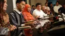 Konferensi pers terkait perdagangan anak oleh AR di Jakarta, Rabu (31/8). Sebagian besar anak-anak yang dijual AR berasal dari wilayah Jawa Barat untuk dijual ke pria gay. (Liputan6.com/Johan Tallo)