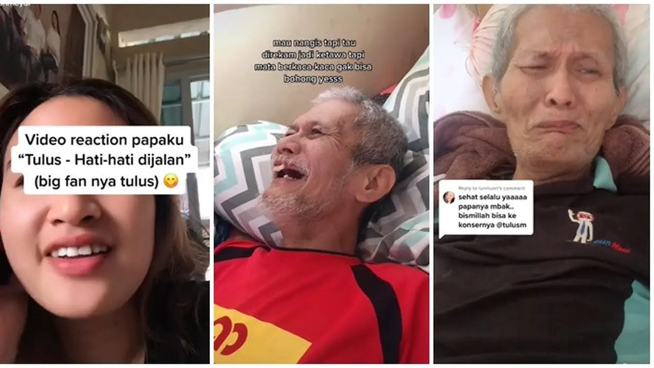 Viral Video Reaksi Bapak-Bapak Fans Tulus saat dengar Lagu Barunya, Bikin Haru