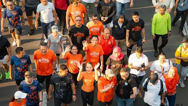 Rayakan HUT Jakarta ke-499 dengan Pilah Sampah, Aksi Cinta Laura Ingatkan Pentingnya Kebiasaan Sederhana yang Berdampak Besar