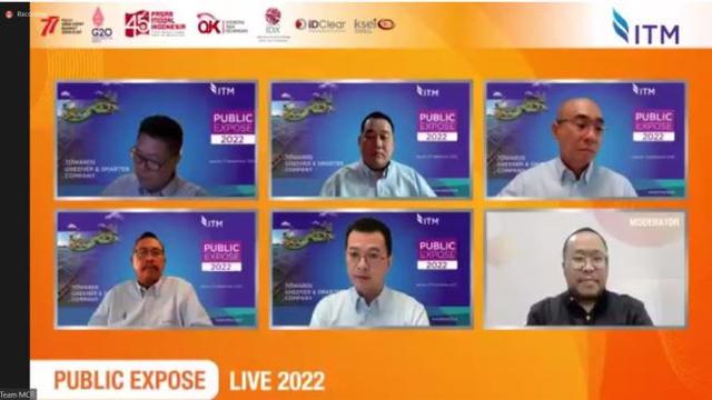 Paparan publik PT Indo Tambangraya Megah Tbk (ITMG), Kamis, 15 September 2022 (Liputan6.com/Agustina Melani)