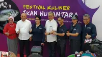 Menkes Nila F. Moeloek membuka Festival Kuliner Ikan Nusantara di Museum Fatahillah, 13-14 Mei 2017 (Foto: Dok. Kemenkes) 
