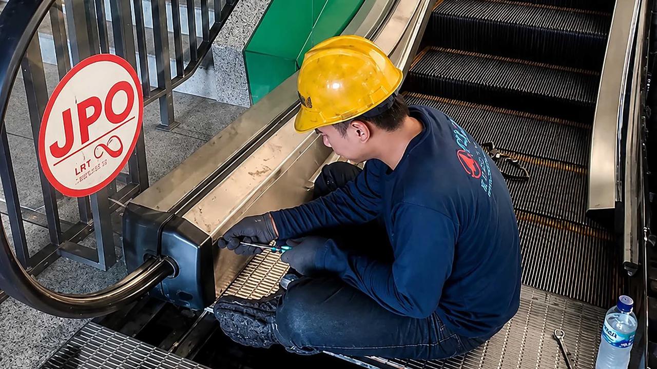 FOTO: KAI Tingkatkan Fasilitas Stasiun LRT Jabodebek Demi Kenyamanan Pengguna