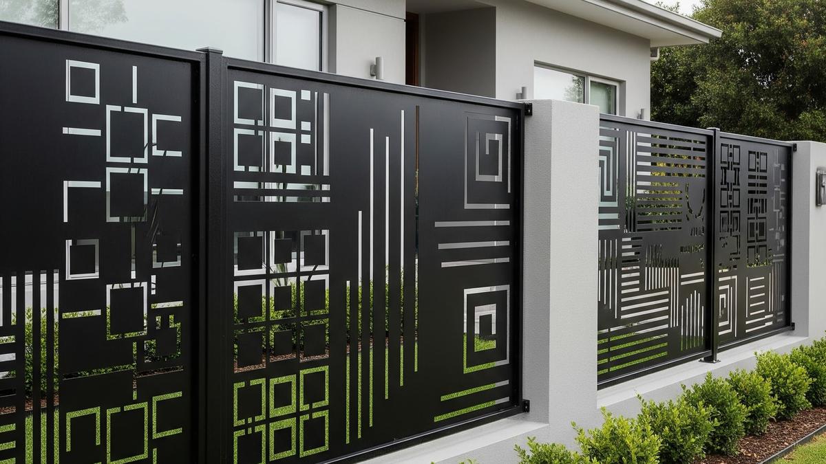 7 Tren Pagar Besi Laser Cut 2025, Bikin Hunian Tampil Lebih Mewah