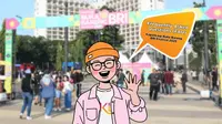 Seru-seruan Yuk Bareng Minagi di #KapanLagiStation, dalam KapanLagi Buka Bareng BRI Festival 2025