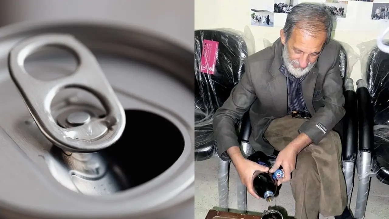 Pria Hidup Hanya dengan Minum Soda