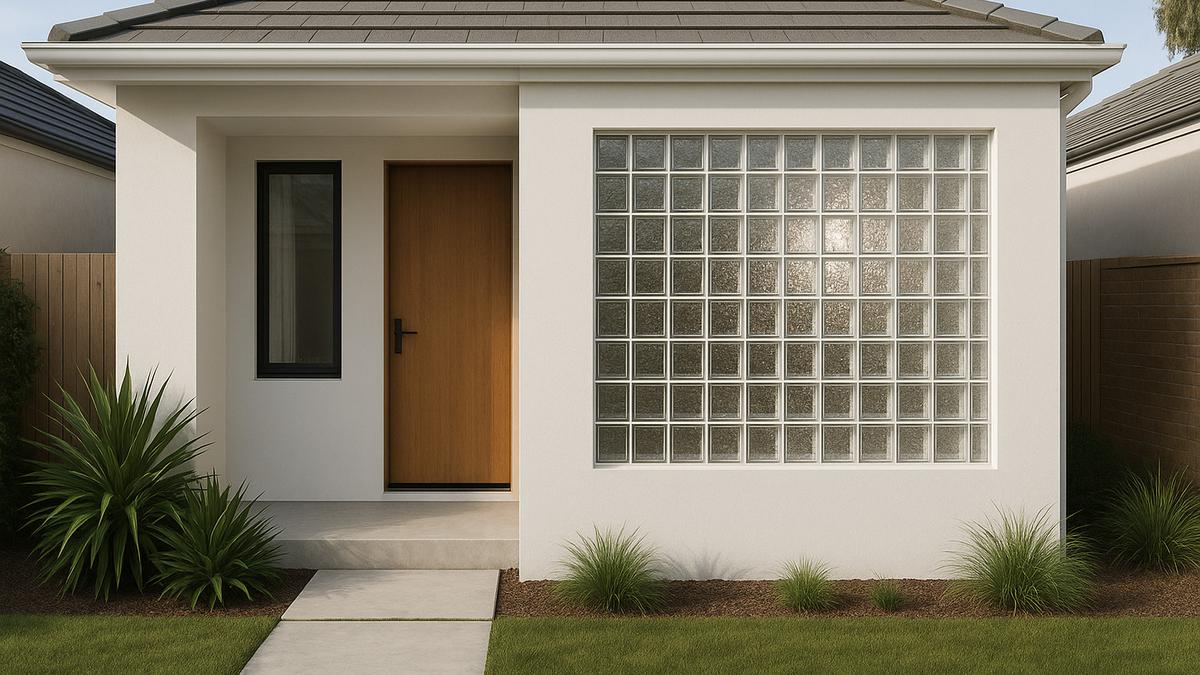 7 Model Rumah dengan Glass Block yang Lagi Tren di 2025, Pengganti Jendela yang Estetik