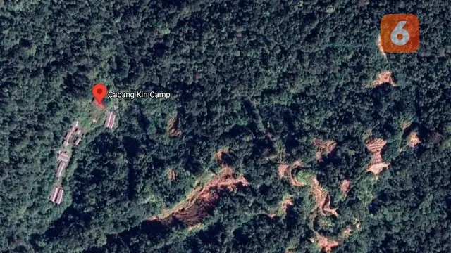 Tangkapan layar maps, Lokasi eksploitasi PT. Gorontalo Mineral (Arfandi Ibrahim/Liputan6.com)