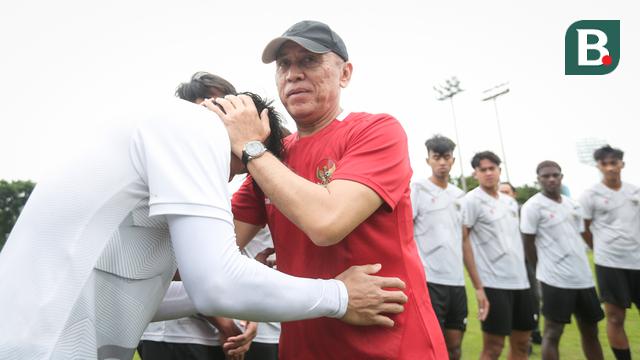 Latihan Timnas Indonesia U-20 untuk Piala Asia U-20 2023