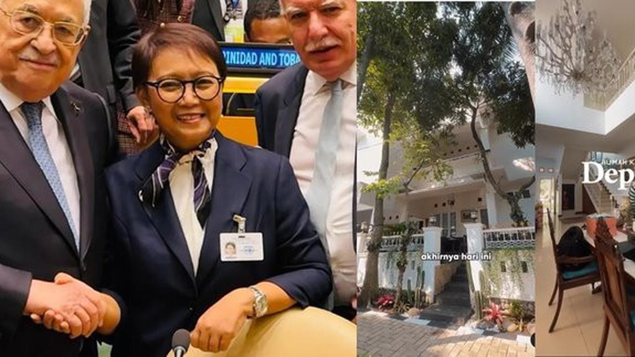 Kembali Setelah 12 Tahun, Rumah Retno Marsudi Eks Menteri Luar Negeri Tampilkan Aura Old Money yang Mewah