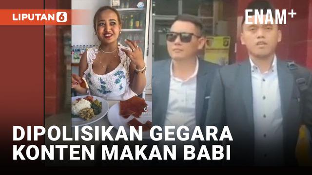 Lina Mukherjee Dilaporkan ke Polisi karena Konten Makan Babi