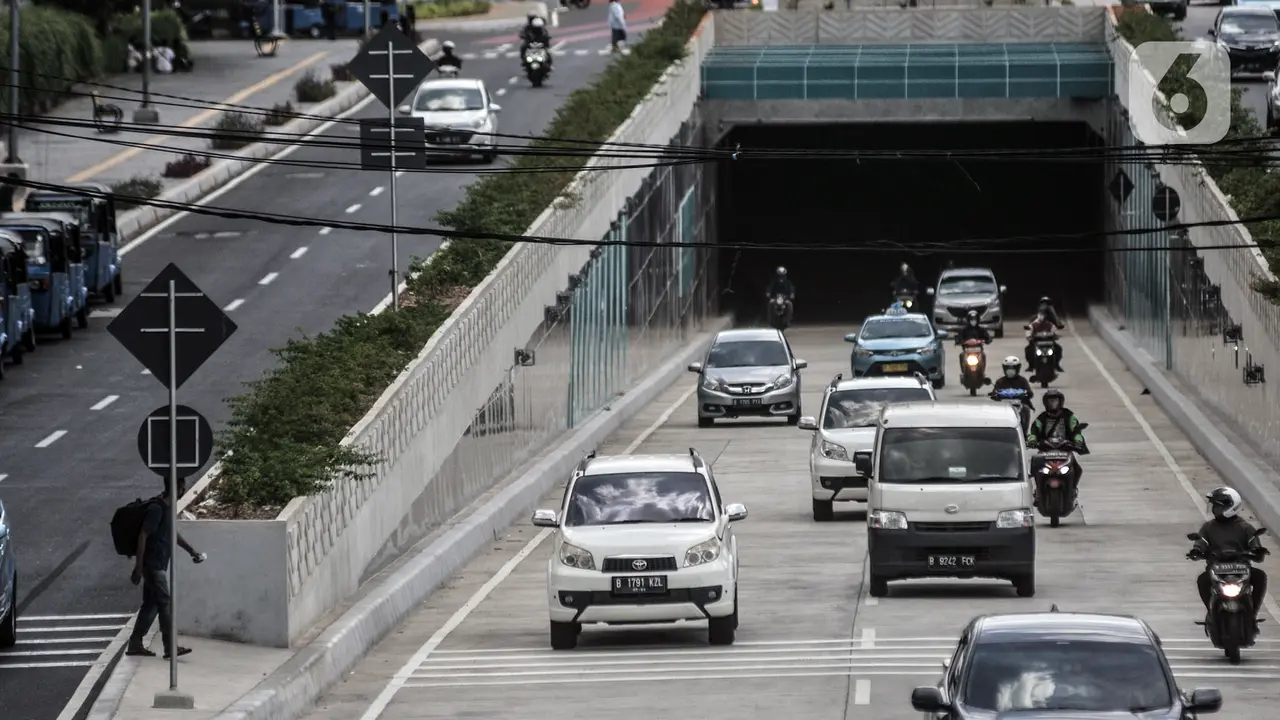 FOTO: Uji Coba Tahap Dua Underpass Senen Extension