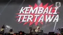 Penyelenggara Synchronize Fest kembali berkolaborasi dengan Transjakarta dalam penyediaan armada angkutan umum gratis pulang-pergi selama festival. (Liputan6.com/Herman Zakharia)