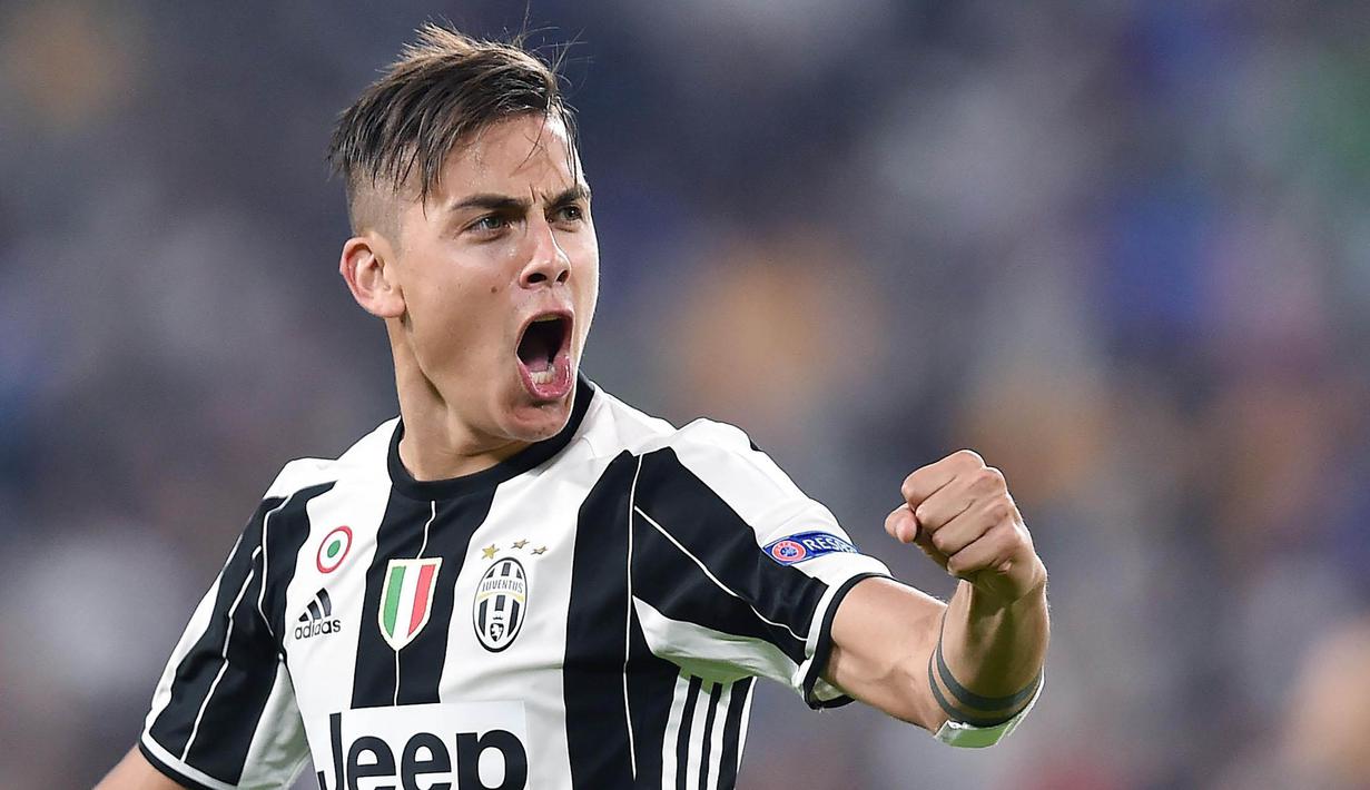 3. Paulo Dybala (Juventus) - Talenta muda Argentina ini mampu tampil apik di Juventus. Kecepatan dan tendangan akuratnya bisa jadi modal untuk menggantikan peran Cristiano Ronaldo di Real Madrid. (EPA/Alessandro Di Marco)