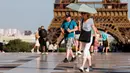 Status ini berlaku sejak Senin 30 Juni 2025 hingga pertengahan pekan ini. (Ludovic MARIN/AFP)
