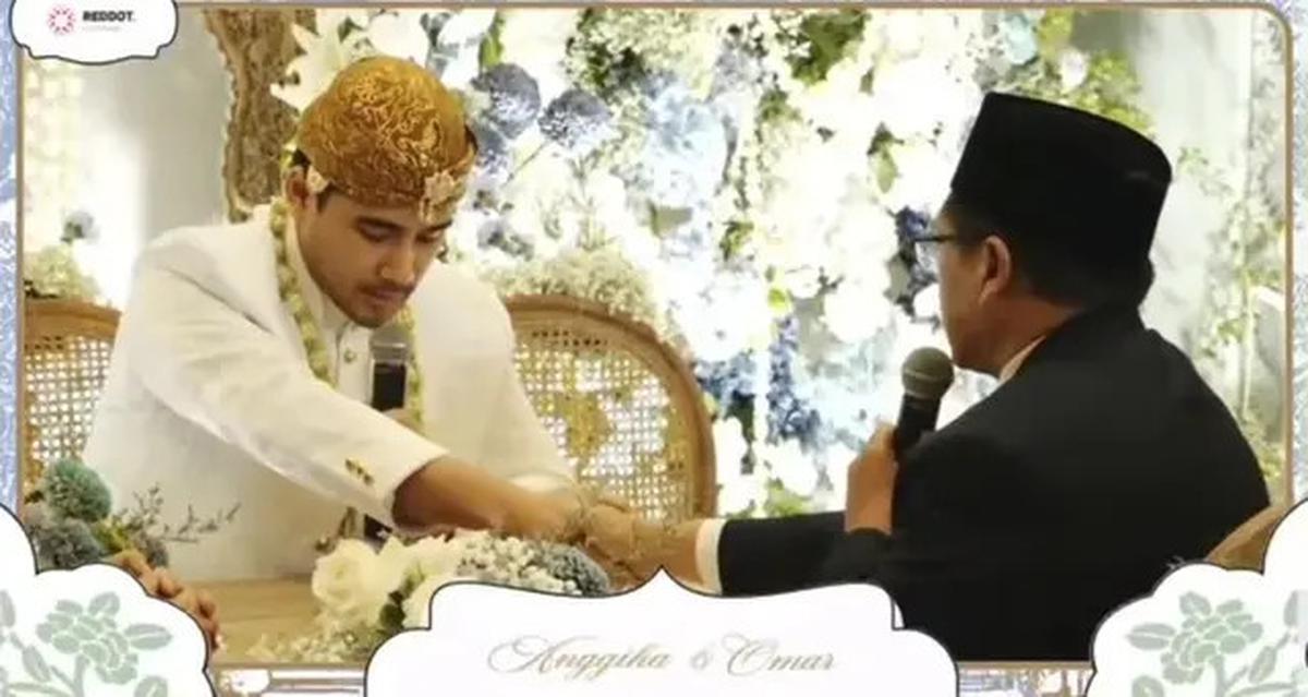 7 Potret Pernikahan Anggika Bolsterli dan Omar Bertema Jawa, Mahar Uang Swiss