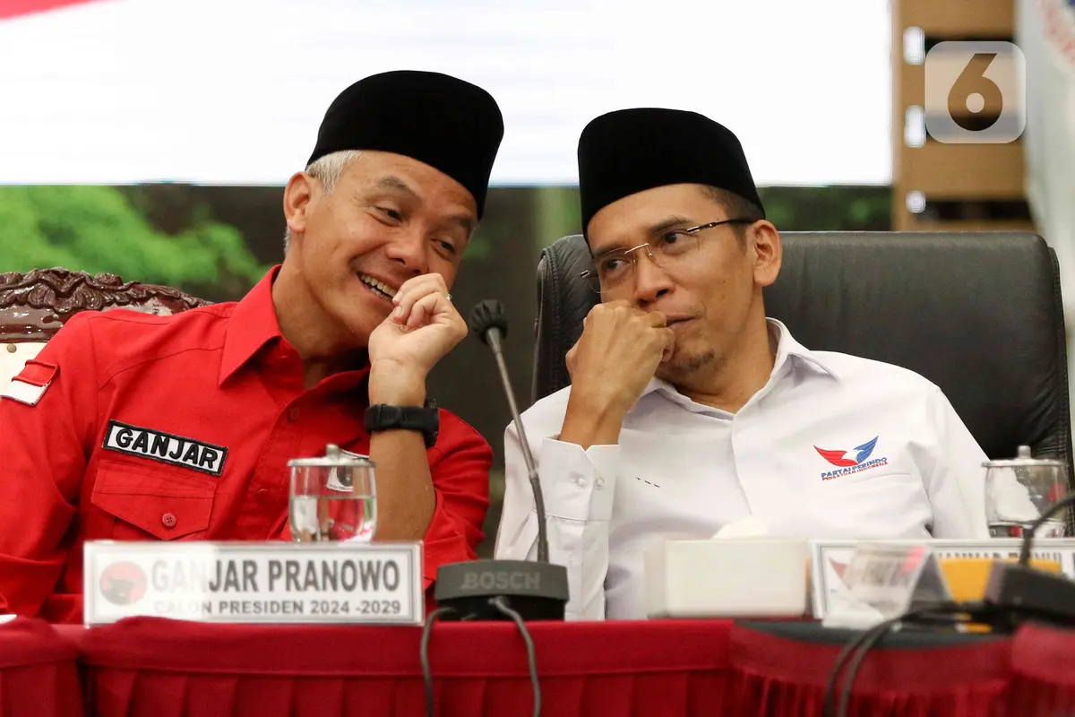 Ganjar Pranowo dan TGB Muhammad Zainul Majdi