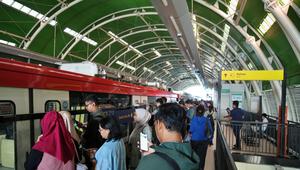 Layanan LRT Jabodebek pada Juli 2025. (Dok KAI)