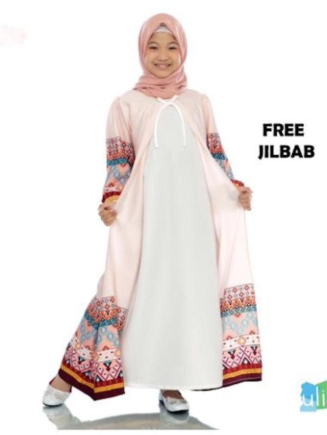 Gamis Anak Motif Batik Ulikids