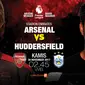 Arsenal vs Huddersfield (Liputan6.com/Abdillah)