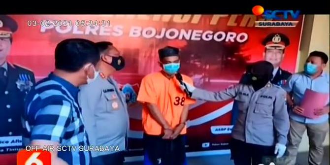 VIDEO:  Residivis Pembobol Toko Ponsel di Bojonegoro Ditembak