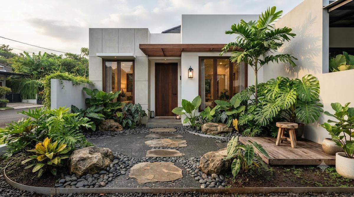 Inspirasi Gravel Garden untuk Rumah di Perkotaan