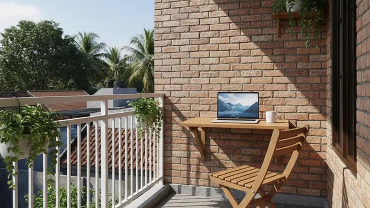 10 Ide Balkon Rumah Mungil di Lahan Terbatas yang Fungsional, Bikin Betah Nongkrong
