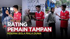 Berita video tiktok Tanya Bola, rating tampan pesepakbola Piala Dunia. Ada yang kasih nilai sempurna untuk Cristiano Ronaldo!