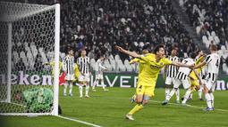 Klub asal Spanyol itu membuka keunggulan pada menit ke-78 lewat gol penalti Gerard Moreno. (Fabio Ferrari, LaPresse via AP)