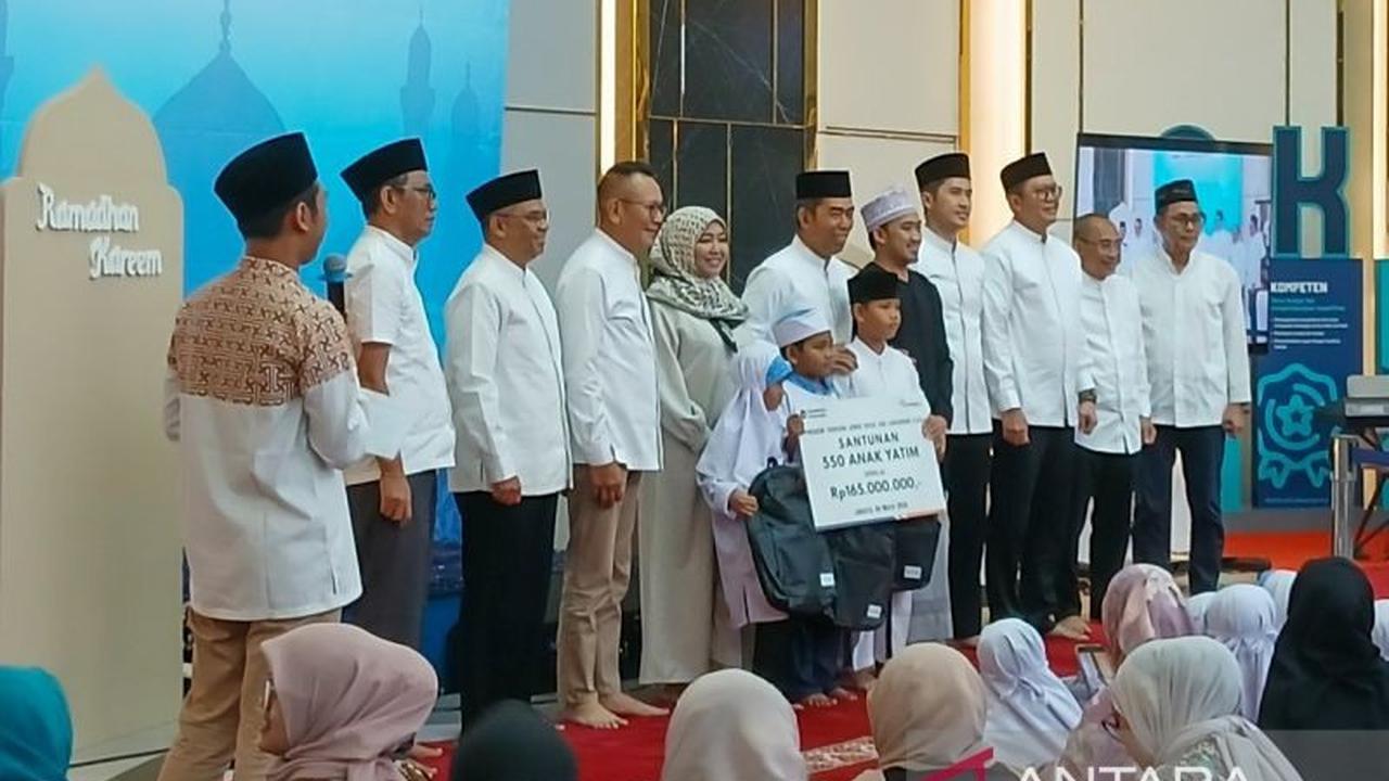 Askrindo Salurkan Santunan Rp550 Juta untuk Anak Yatim, Semarakkan Ramadhan 1447 H