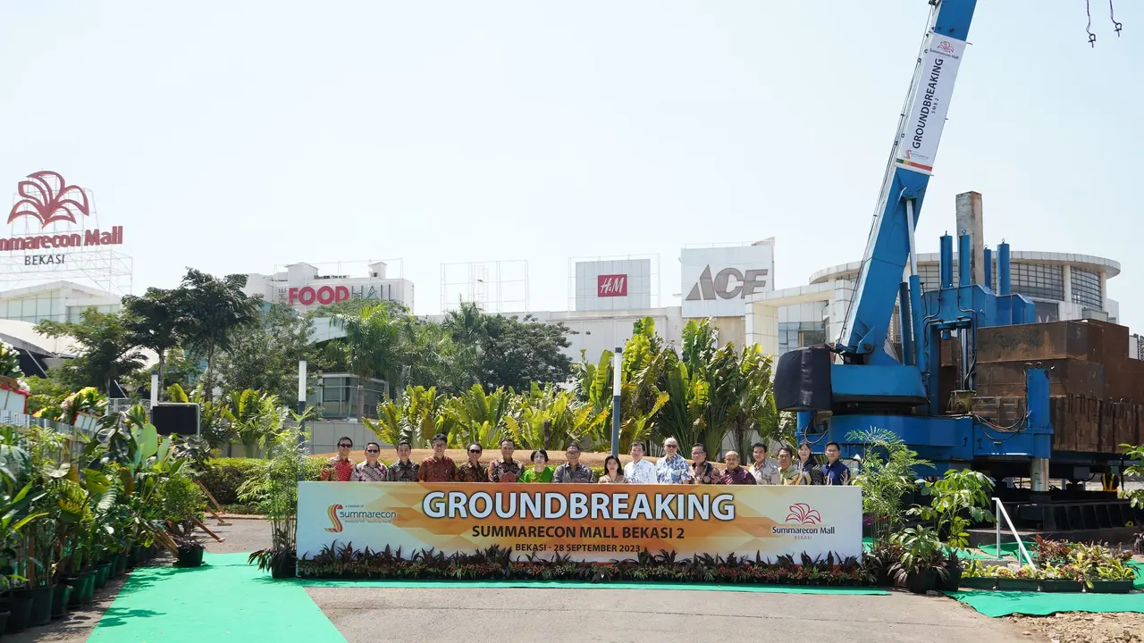 Ground Breaking Summarecon Mall Bekasi Tahap 2
