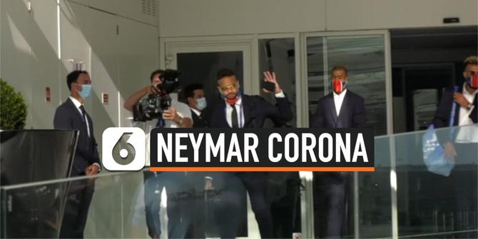 VIDEO: Neymar Positif Covid-19 Usai Kembali dari Ibiza
