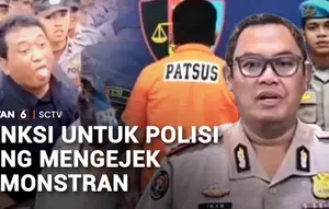 Polisi Pengejek Massa saat Amankan Demo Dijatuhi Sanksi