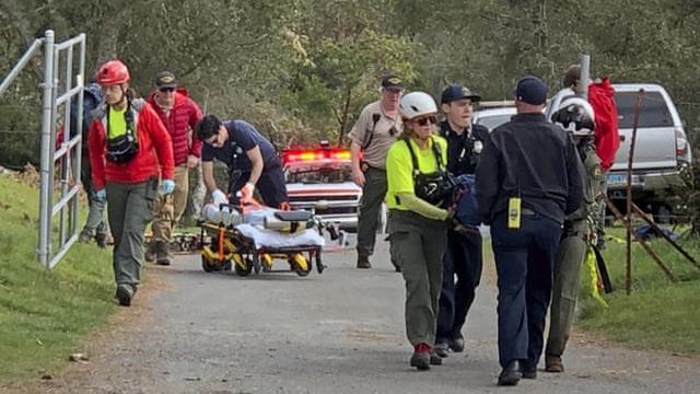 Lokasi penyelamatan pasangan yang hilang di hutan California