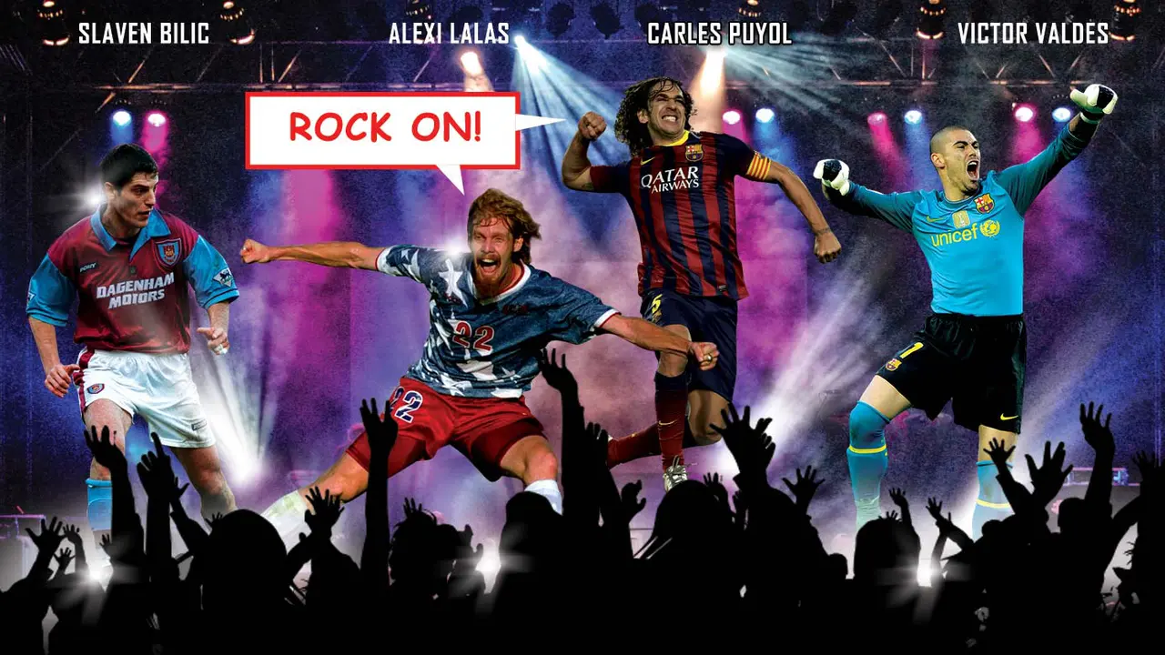 Sleven Bilic-Alexi lalas-Carles Puyol-Victor Vandes