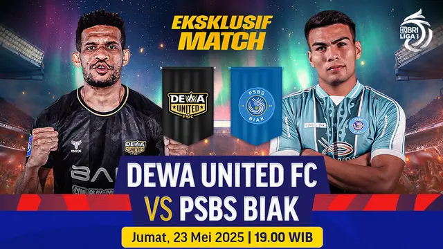 Dewa United vs PSBS di BRI Liga 1 2024/25
