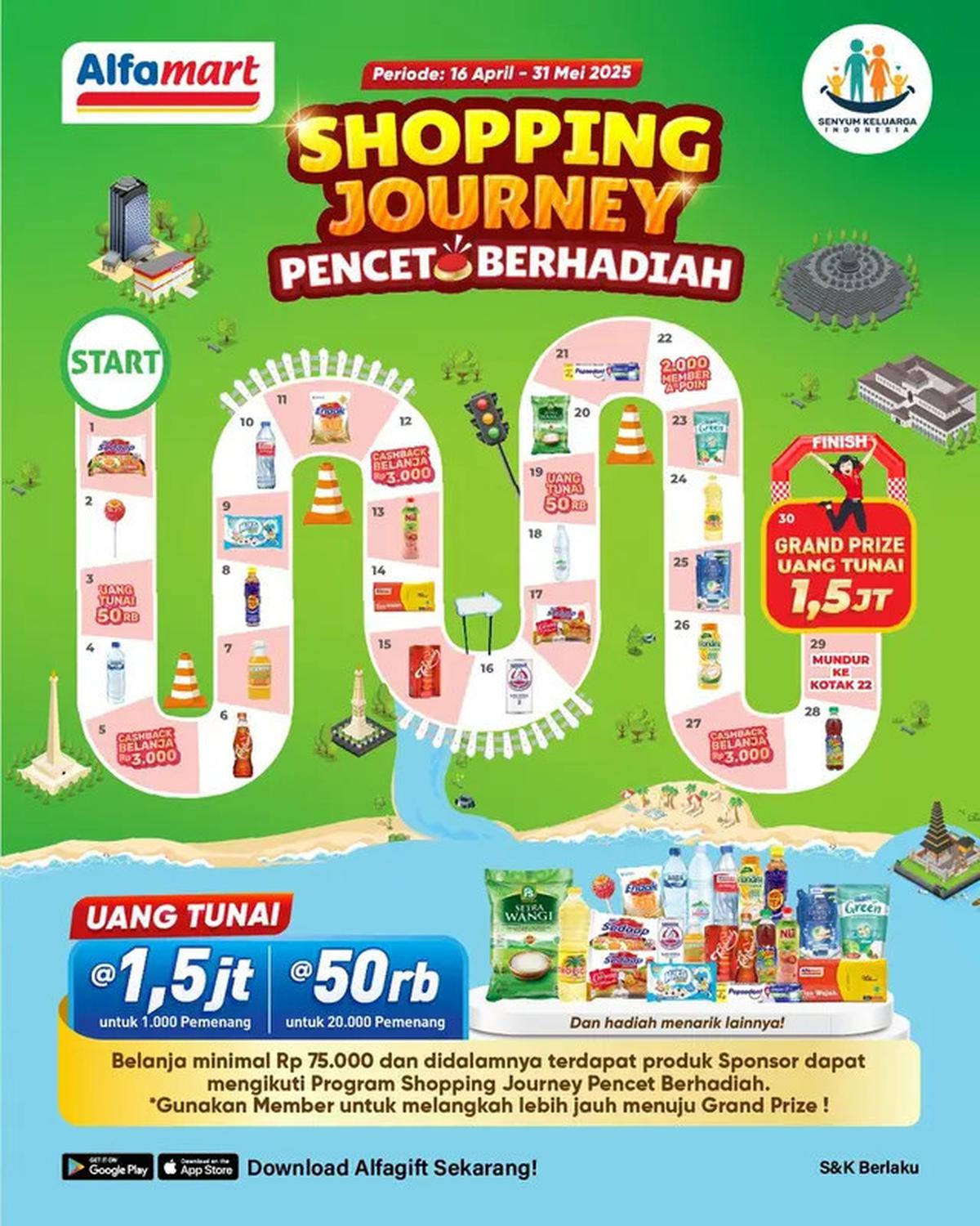 Promo Alfamart Hari Ini 13 Mei 2025, Raih Kesempatan Menang Hadiah Uang Tunai Jutaan Rupiah